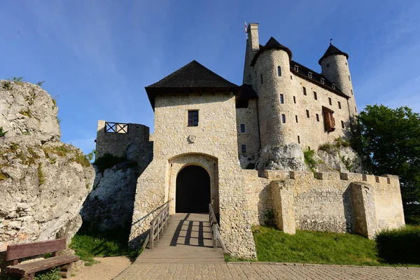 Schloss Bobolice Polen — Stockfoto