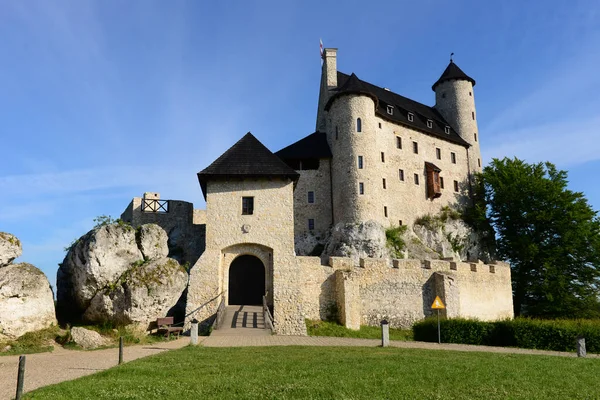 Castillo Bobolice Polonia —  Fotos de Stock