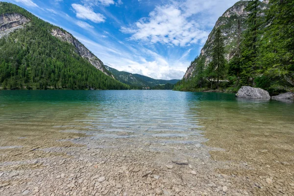 Summer Landscape Lake Mountains — Stock Photo, Image