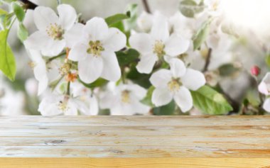 Boş eski tahta masa arkaplanı