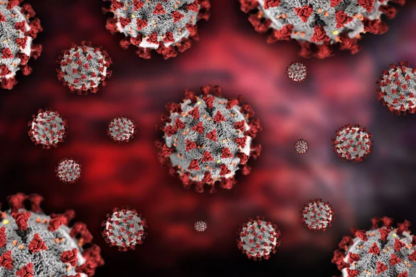 Antecedentes Del Coronavirus Concepto Enfermedad Covid — Foto de Stock