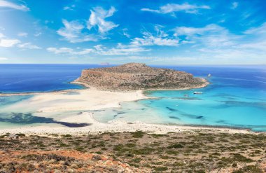 Ünlü Balos Gölü, Girit, Yunanistan