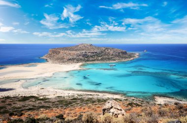 Ünlü Balos Gölü, Girit, Yunanistan
