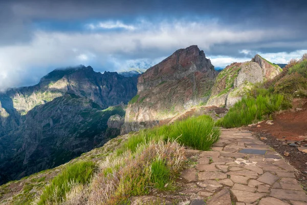 Paisagem Ilha Madeira Pico Arieiro — Fotografia de Stock