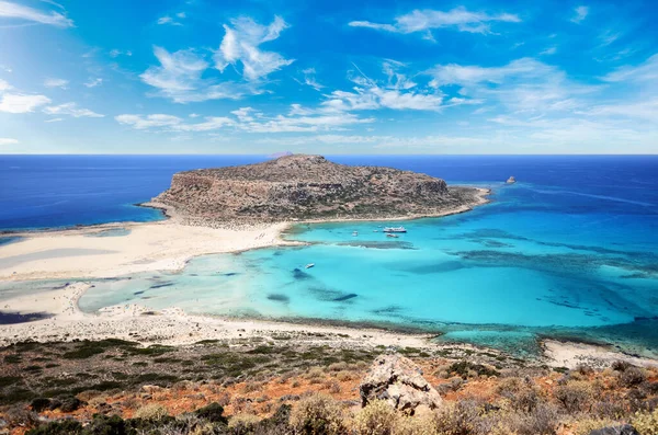 Ünlü Balos Gölü, Girit, Yunanistan