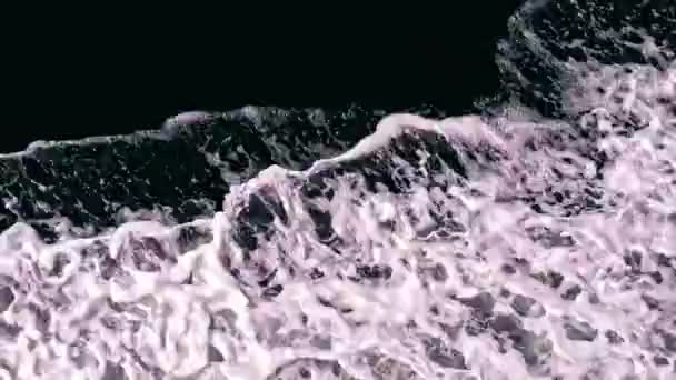 Černé a Azovské moře, území konfliktu na Ukrajině a v Rusku, vody v níž vystřelil ukrajinské lodí, válka Ruska s Ukrajinou, Střelba na moře poblíž Krymu, jasné slunečné počasí — Stock video