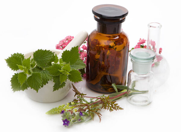 Herbal medicines - aromatherapy. Bach therapy.