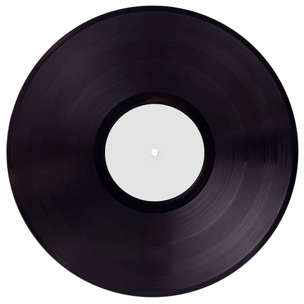 Vinyl 33Rpm带标签的唱片 有快捷方式 — 图库照片