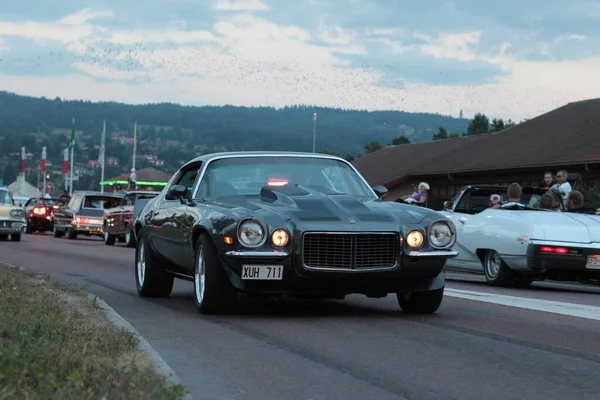 Rattvik Suécia Julho 2013 Classic Car Week Rttvik Sweden Carro — Fotografia de Stock