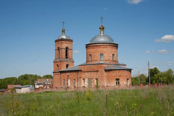 Bezuzhevo Росія Травня 2018 Іоан Воїн Соборі Selskaya Вулиці Bestuzhevo — стокове фото