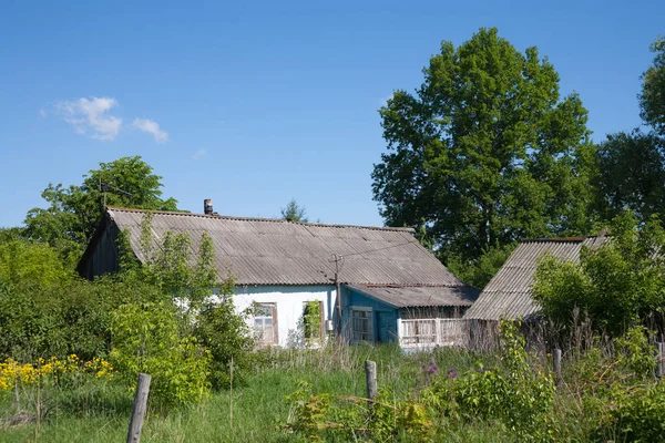 Bezuzhevo Village Rusia Mayo 2018 Casa Rural Una Planta Calle — Foto de Stock