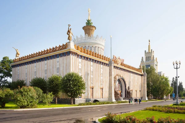 Moskau Russland Juli 2018 Ukrainischer Pavillon Vdnkh Vdnkh Ist Eine — Stockfoto