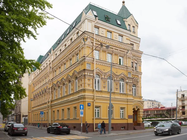 Moskau Russland Juli 2018 Kinderheime Der Ostoschenka Straße Ostozhenka Straße — Stockfoto