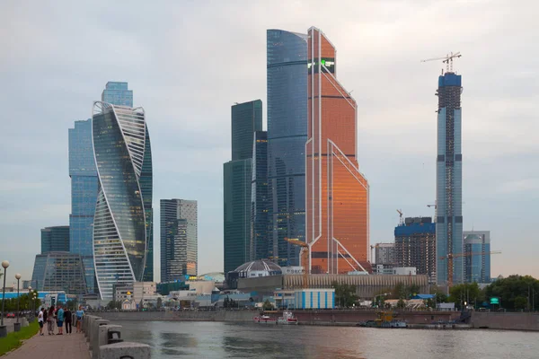 Moscow Rússia Julho 2018 Centro Internacional Negócios Moscou Mibc Embankment — Fotografia de Stock