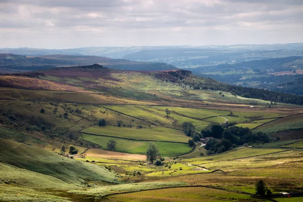 Blick Über Den Peak District National Park Großbritannien — Stockfoto