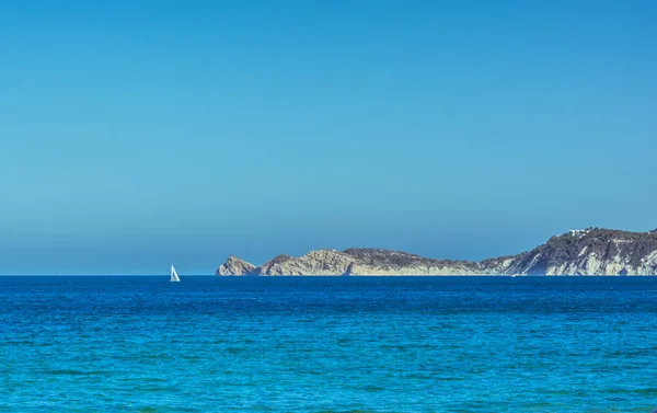 Cap Prim ou Cap Prim et mer Méditerranée sur la Costa Blanca, Espagne — Photo