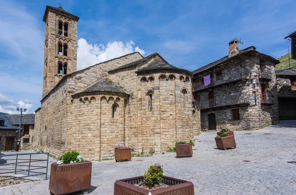 Beffroi Église Santa Maria Taull Catalogne Espagne Les Églises Romanes — Photo