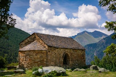 Sant Quirc de Taull, Katalonya, İspanya inzivası. Romanesk tarzı