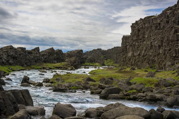 Εθνικό Πάρκο Thingvellir στην Ισλανδία — Φωτογραφία Αρχείου