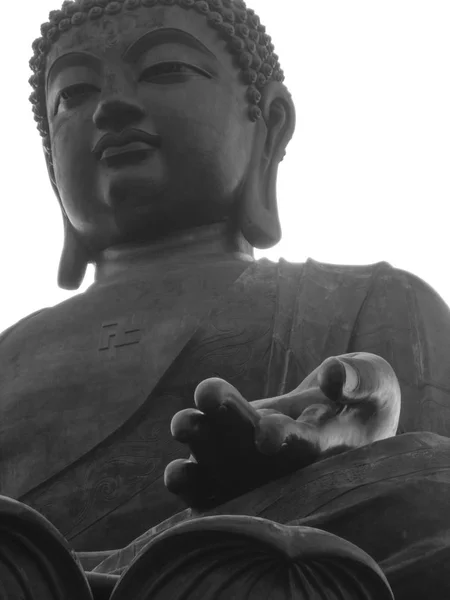 Big buddha yakın çekim — Stok fotoğraf