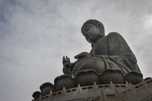 लांटाउ द्वीप, हांगकांग में तियान टैन बुद्ध — स्टॉक फ़ोटो, इमेज