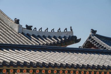 Uzakdoğu mimarisi çatı detay