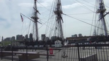 Tarihi Uss Anayasa ahşap fırkateyn, Boston.