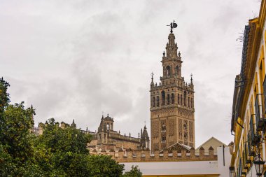 Andalucia, İspanya, Unesco Dünya Mirası Sevilla'deki ünlü katedral