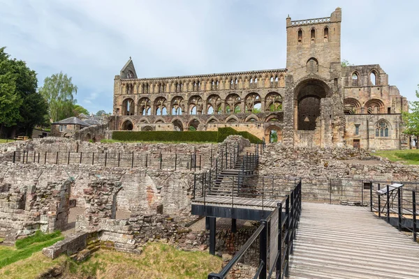 Podyum İskoç sınırları manastırda Jedburgh kalıntıları için