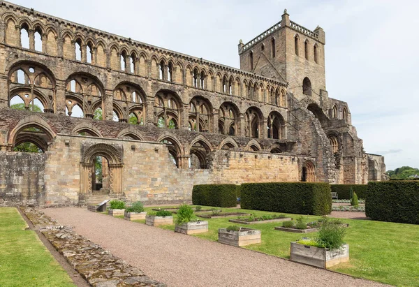İskoç sınırları manastırda Jedburgh kalıntıları, görüntüleme.