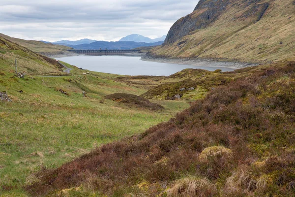 Lochan водосховище шотландський Trossachs біля озера Лох Тай і Бен Lawers — стокове фото