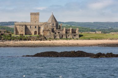 Abbey İskoç Firth of Forth Inchcolm Island