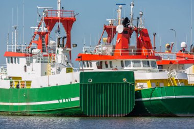 Damarları offshore faaliyetleri Dutch Harbor Lauwersoog tedarik