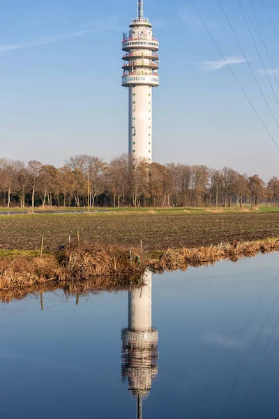 Smilde Hollanda Tv ve radyo kulesi — Stok fotoğraf