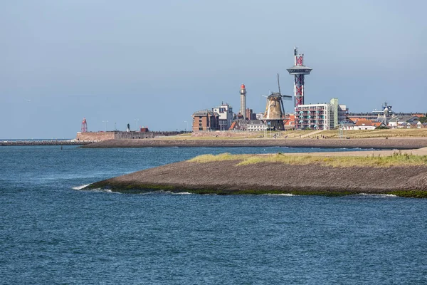 Zeegezicht Harbor Nederlandse stad Vlissingen bij Westerschelde — Stockfoto