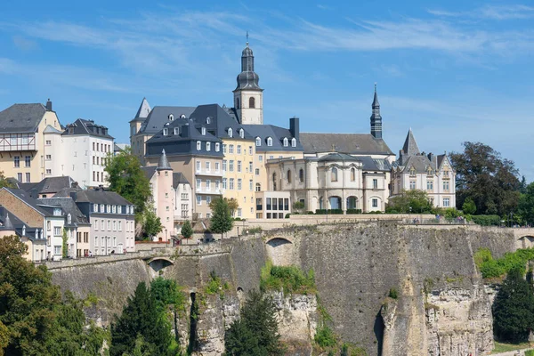 Luxemburg stad, hoofdstad van het Groothertogdom Luxemburg — Stockfoto