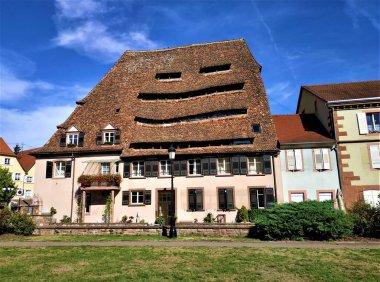 Tarihi tuz ev Maison du Sel Wissembourg, Fransa