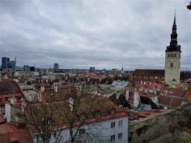 Kohtuotsa platformundan Aziz Nicholas Kilisesi Tallinn, Estonya