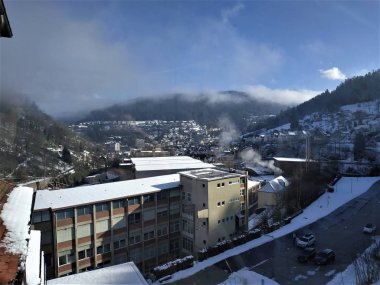 Kara ormandaki Schramberg kasabasını görüntüleyin