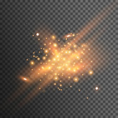 Saydam bir arka plan üzerinde yanan ateşi. Neon mavi parlak parlaklık ve bokeh ışıklar. Kuyruklu yıldızlar parlak yazı. Bir flaş etkisi ile parlayan ışık parçacıkları.