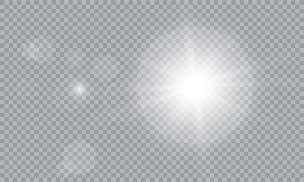 Effet Lumineux Illustration Vectorielle Concept Flash Noël — Image vectorielle