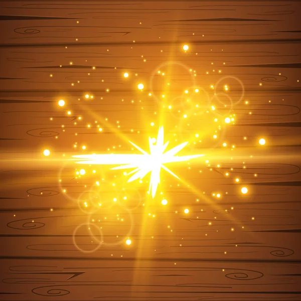 Ilustração Vetorial Raios Luz Flare Abstratos Conjunto Estrelas Luz Brilho —  Vetores de Stock