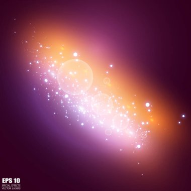 Beyaz kıvılcımlar özel ışık efekti. Şeffaf arkaplanda vektör ışıltısı. Noel soyut kalıbı. Parıldayan sihirli toz parçacıkları