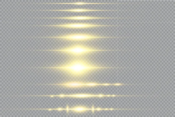 Líneas Abstractas Con Efecto Luz Brillante Brillo Efecto Luz Especial — Archivo Imágenes Vectoriales