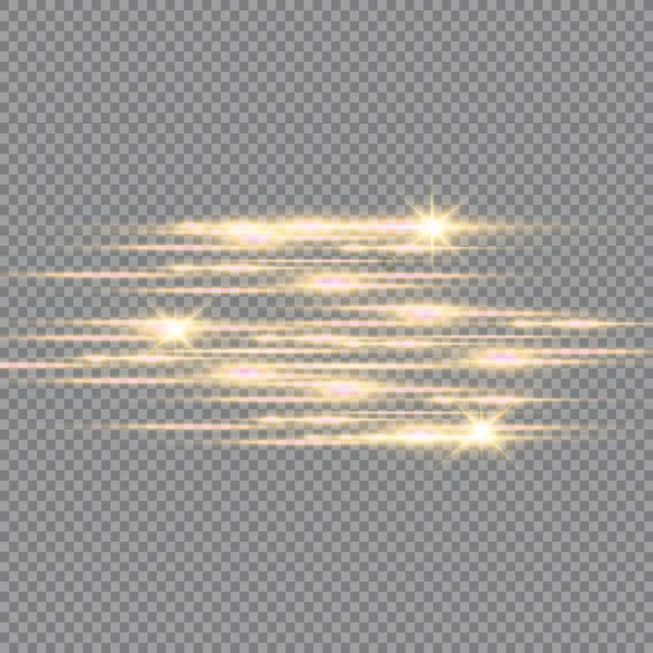 Abstracte Lijnen Met Gloed Lichteffect Gloed Speciaal Lichteffect Gloeiende Lijnen — Stockvector