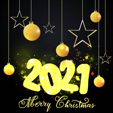 Noel, Yeni Yıl illüstrasyonu. Tebrik kartı. Web tasarımı, yazdırma, vektör için. Sanat.