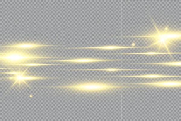 Partículas Doradas Brillantes Círculos Bokeh Amarillo Abstracto Oro Fondo Lujo — Vector de stock