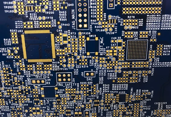 Pcb Passice 부품에 패드와 — 스톡 사진