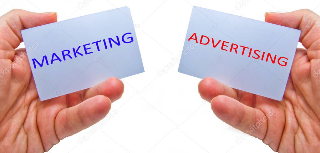 marketing versus advertising - mktg vs advs
