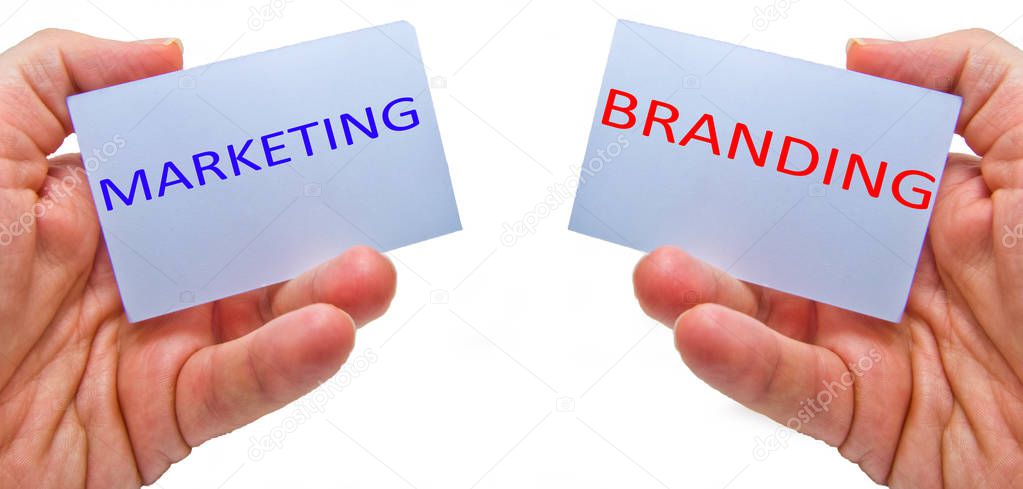 marketing versus branding